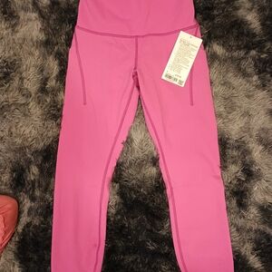 Lululemon Wunder train with pockets